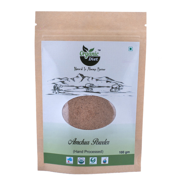 Amchur Powder | By Organic Diet | 3.53 Oz | 0.22 lbs