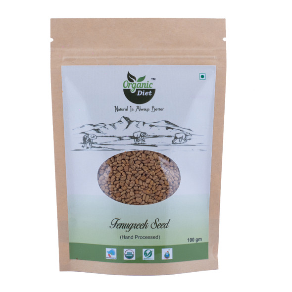 Fenugreek Seed(Methi Dana) | By Organic Diet | 3.53 Oz | 0.22 lbs