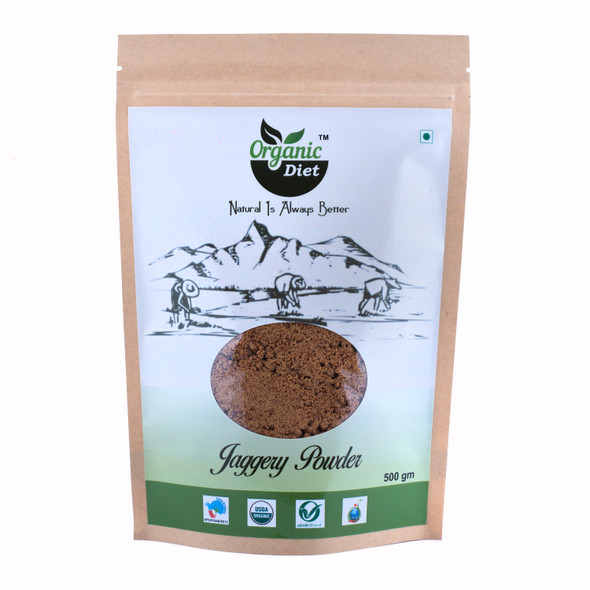 Jaggery Powder | By Organic Diet | 17.64 Oz | 1.1 lbs