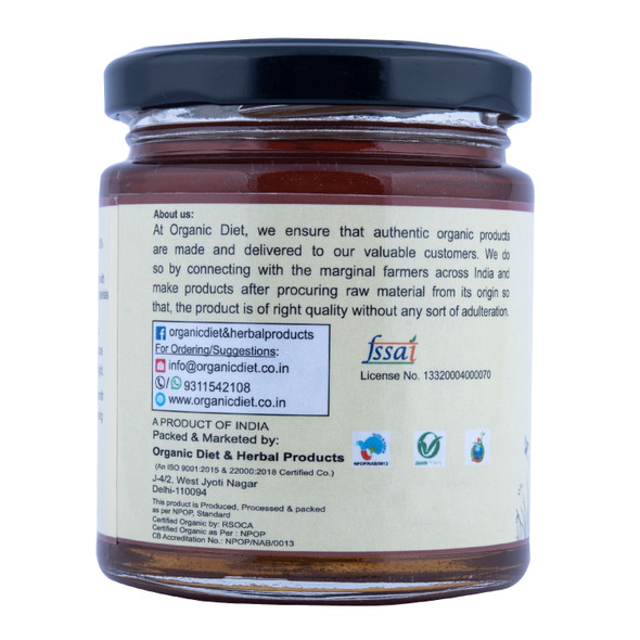 Raw & Wild Honey | By Organic Diet | 8.82 Oz | 0.55 lbs