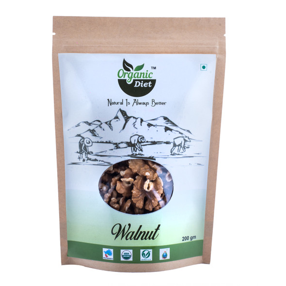 Walnuts | By Organic Diet | 7.05 Oz | 0.44 lbs