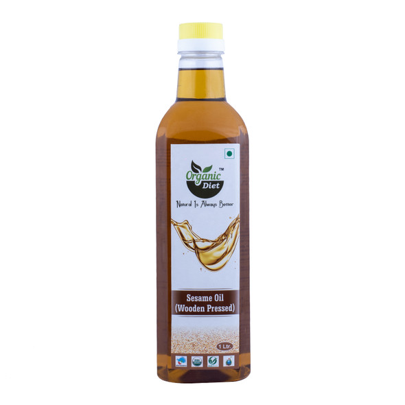 White Sesame Oil | By Organic Diet | 33.81 fl Oz