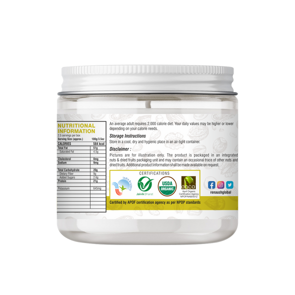 Certified Organic Sunflower seeds | By Renaush | 8.82 Oz | 0.55 lbs