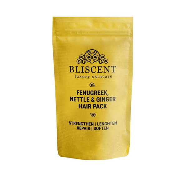 Fenugreek Nettle And Ginger Hair Pack | By [Bliscent] | 3.53 Oz Oz | 0.22 lbs lbs | SU-WOT-APR01
