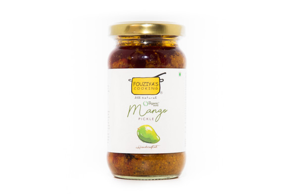 Mango Pickle | By [Fouziya's Cooking] | 7.05 Oz Oz | 0.44 lbs lbs | SU-WOT-APR01