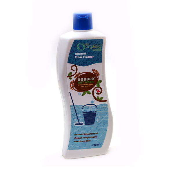 Natural Floor Cleaner | By [BubbleNut Wash] | 16.91 fl Oz