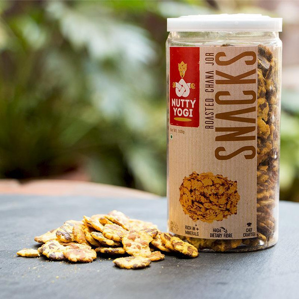 Salty Roasted Chana | By [Nutty Yogi] | 3.53 Oz Oz | 0.22 lbs lbs | SU-WOT-APR01