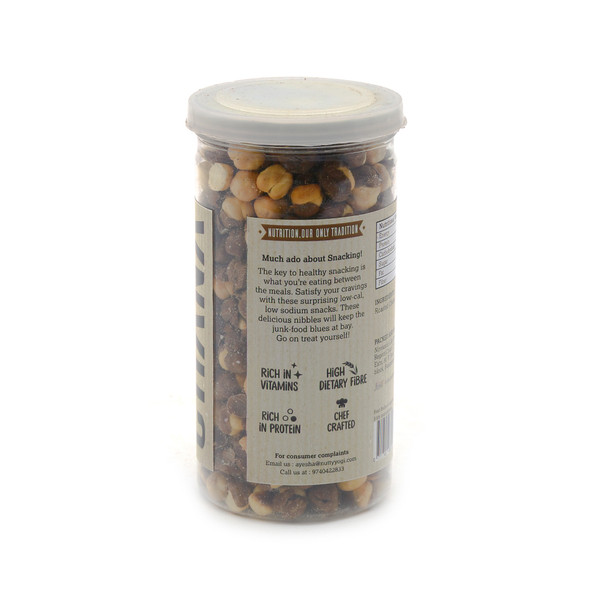 Salty Roasted Chana | By [Nutty Yogi] | 3.53 Oz Oz | 0.22 lbs lbs | SU-WOT-APR01