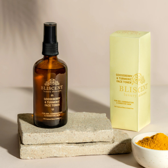 Gooseberry & Turmeric Face Toner | By [Bliscent] | 3.38 fl Oz