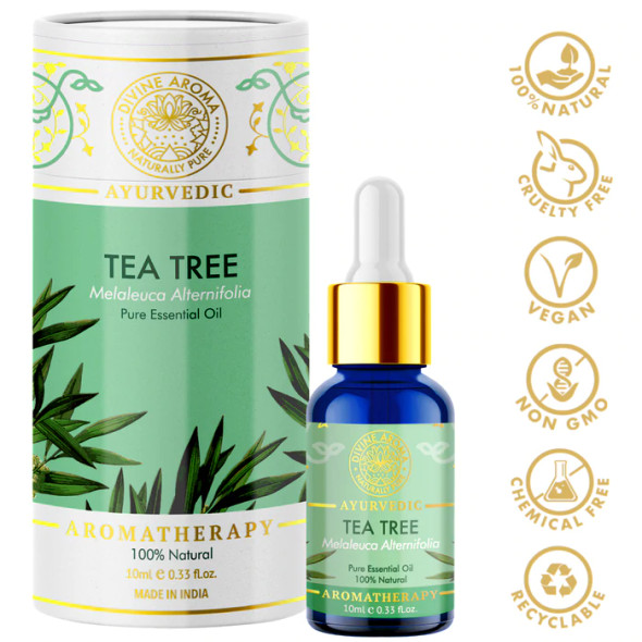 Tea Tree Essential Oil | By [Divine Aroma] | 1 UNIT