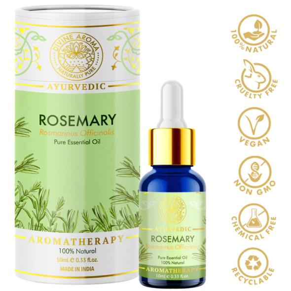 Rosemary Essential Oil | By [Divine Aroma] | 1 UNIT