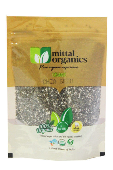 Chia Seed | by Mittal Organics | 3.53 Oz | 0.22 lbs