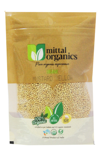 Mustard Yellow | by Mittal Organics | 3.53 Oz | 0.22 lbs
