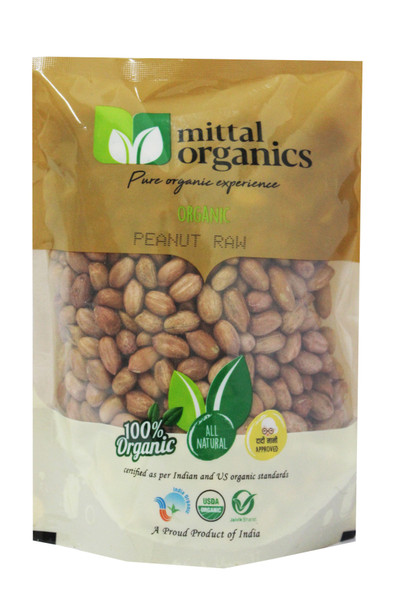 Peanut Raw | by Mittal Organics | 17.64 Oz | 1.1 lbs