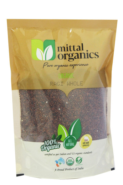 Ragi (Finger) Sabut | by Mittal Organics | 17.64 Oz | 1.1 lbs