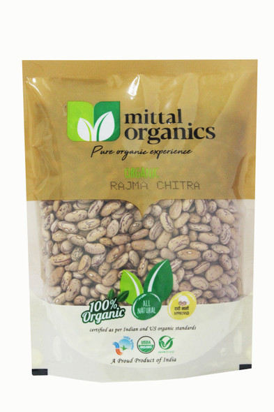 Rajma Chitra | by Mittal Organics | 17.64 Oz | 1.1 lbs
