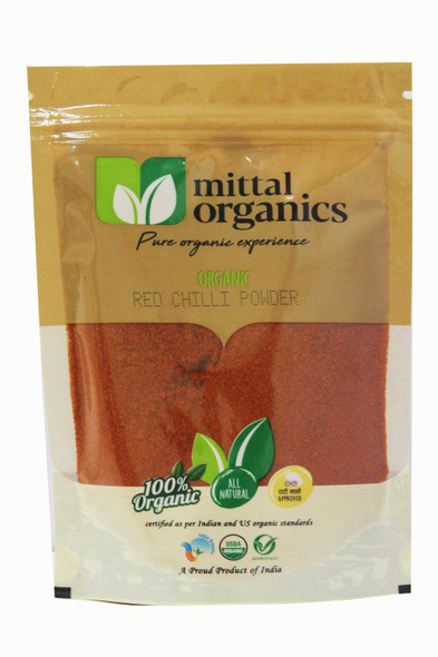 Red Chilli Powder | by Mittal Organics | 3.53 Oz | 0.22 lbs