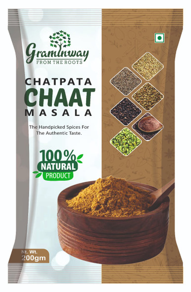 Chatpata Chaat Masala | by Graminway | 7.05 Oz | 0.44 lbs