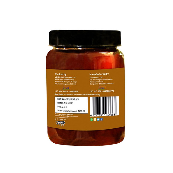 Ginger Honey | by Graminway | 12.35 Oz | 0.77 lbs