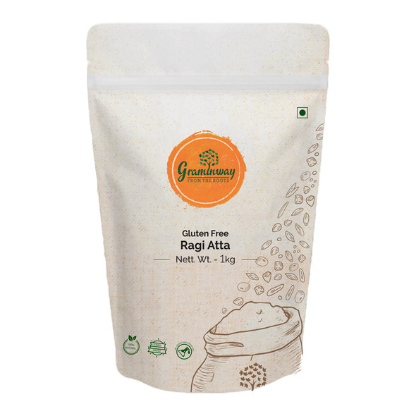 Gluten Free Ragi Atta | by Graminway | 35.27 Oz | 2.2 lbs