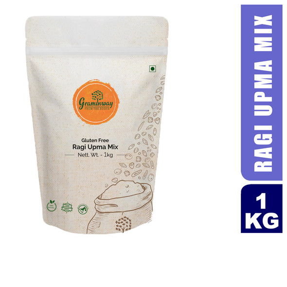 Gluten Free Ragi Upma Mix | by Graminway | 35.27 Oz | 2.2 lbs