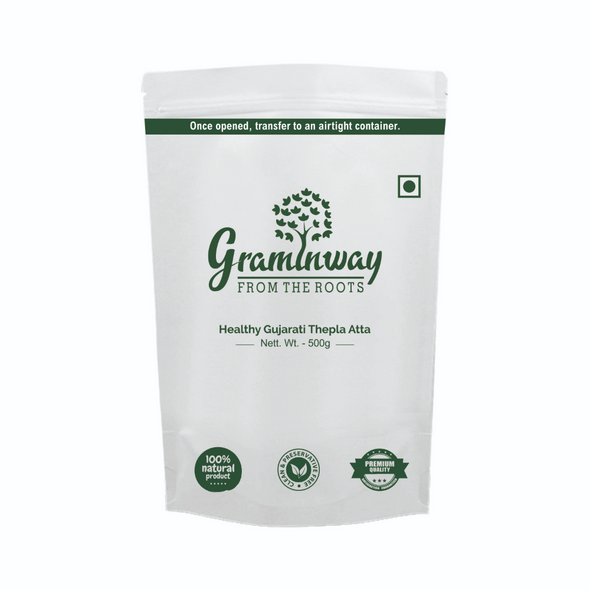Healthy Gujarati Thepla Atta | by Graminway | 17.64 Oz | 1.1 lbs