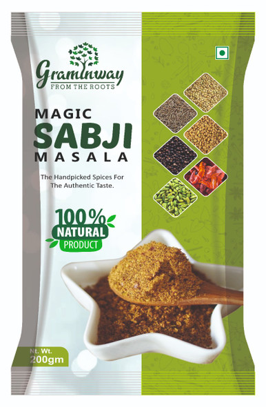Magic Sabji Masala | by Graminway | 7.05 Oz | 0.44 lbs