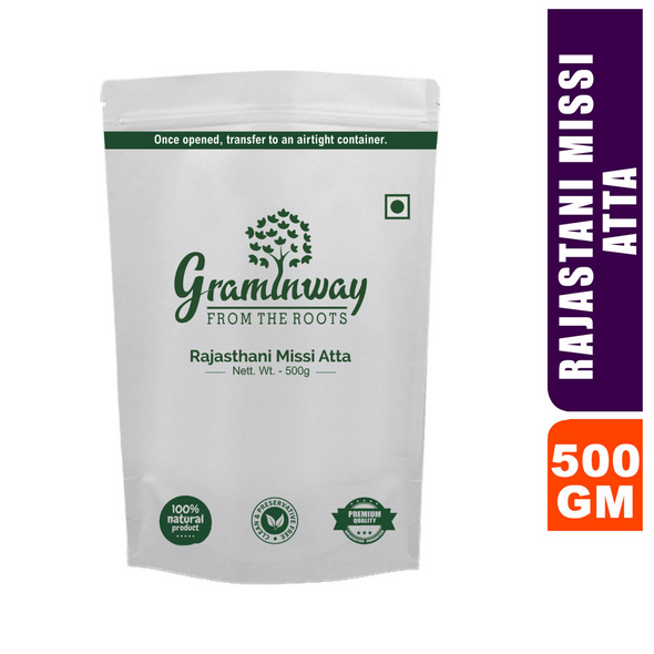 Rajasthani Missi Atta | by Graminway | 17.64 Oz | 1.1 lbs