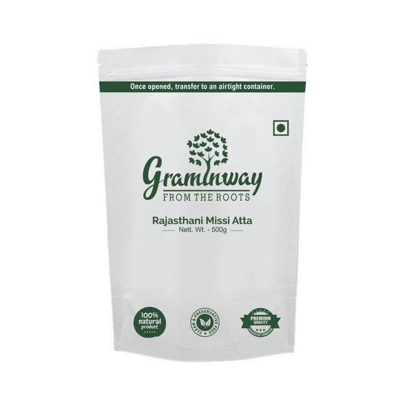 Rajasthani Missi Atta | by Graminway | 17.64 Oz | 1.1 lbs