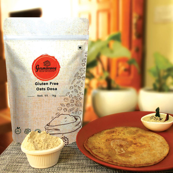 Gluten Free Oats Dosa | by Graminway | 35.27 Oz | 2.2 lbs