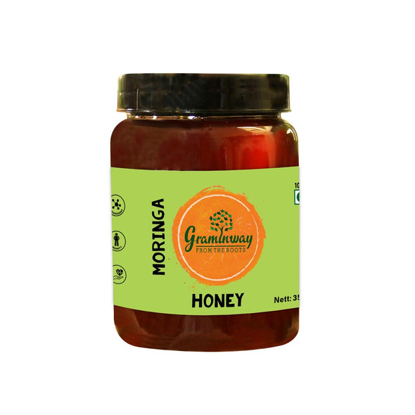 Moringa Honey | by Graminway | 12.35 Oz | 0.77 lbs
