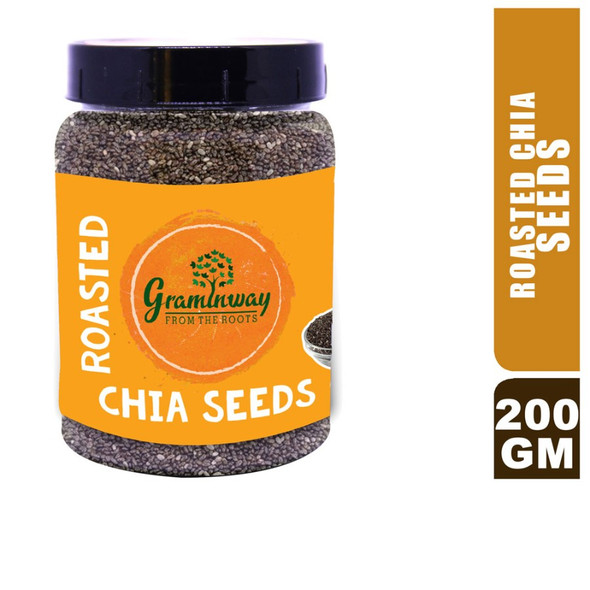 Roasted Chia Seeds | by Graminway | 7.05 Oz | 0.44 lbs