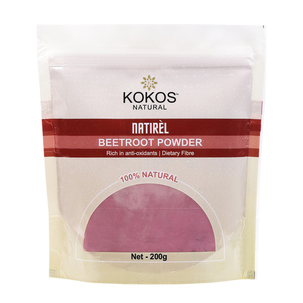 Beetroot Powder | By Kokos Natural | 7.05 Oz | 0.44 lbs