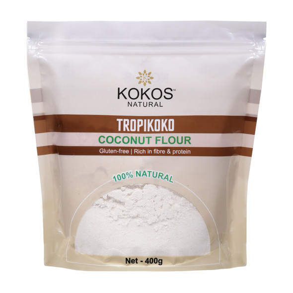 Coconut Flour | By Kokos Natural | 14.11 Oz | 0.88 lbs