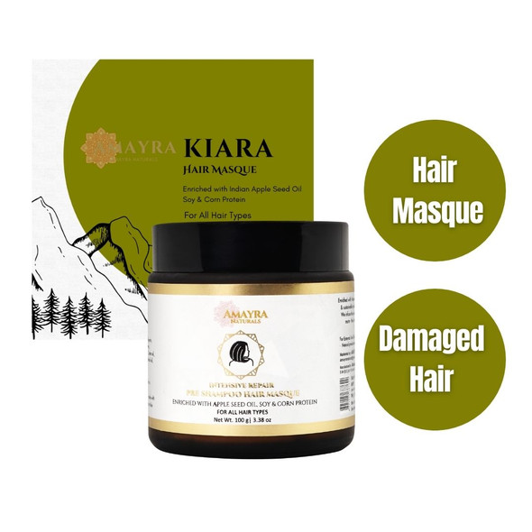 Kiara Hair Mask | By Amayra Naturals | 3.53 Oz | 0.22 lbs