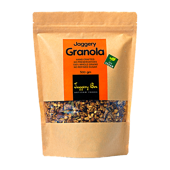 Jaggery Granola  | By JAGGERY BOX | 17.64 Oz | 1.1 lbs