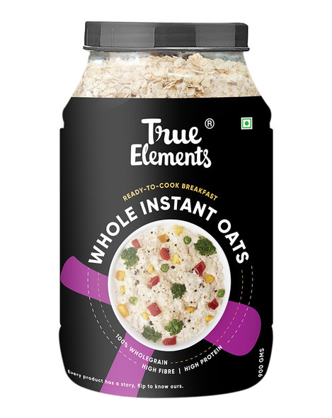 Instant Oats 900gm | By True Elements  | For USA |  31.75 Oz | 1.98 lbs