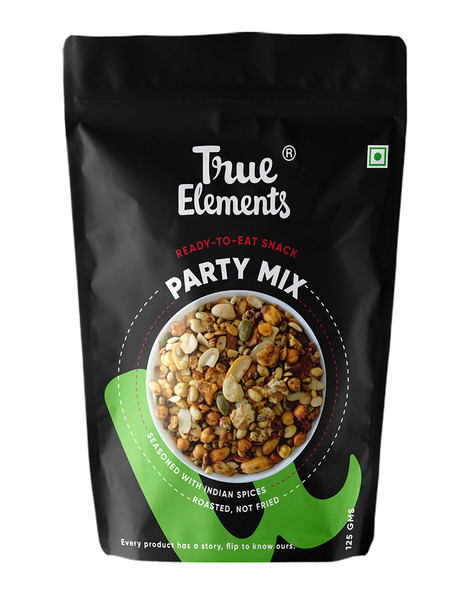 Party Mix 125gm | By True Elements  | For USA |  4.41 Oz | 0.28 lbs