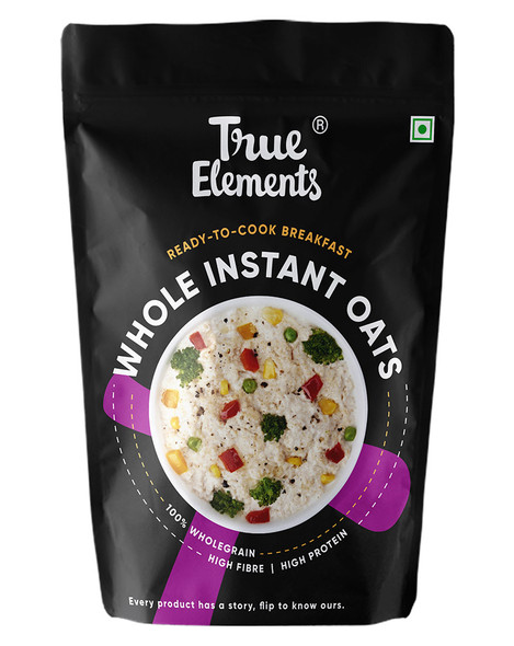 Whole Instant Oats 200gm | By True Elements  | For USA |  7.05 Oz | 0.44 lbs