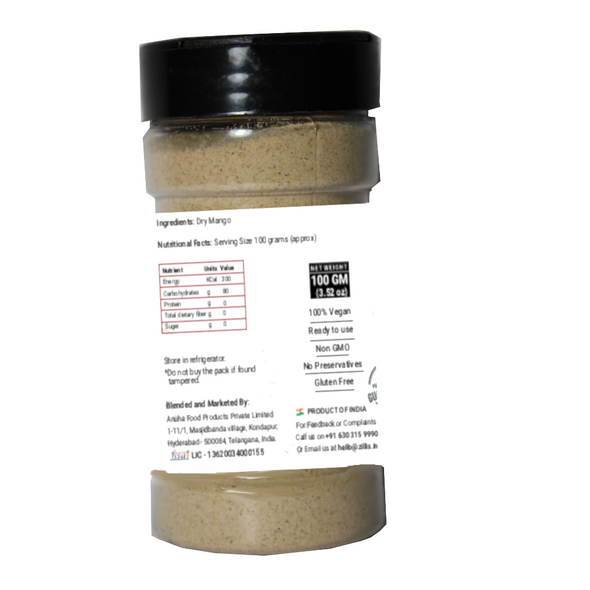Amchur Powder | By Zilli's | For USA | 3.48 Oz | 0.22 lbs