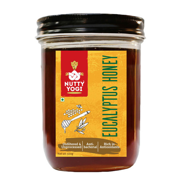 Eucalyptus Honey | By Nutty Yogi | 17.64 Oz | 1.1 lbs