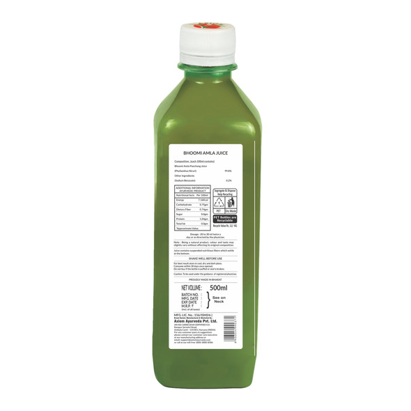 Bhoomi Amla Juice 500ml | By Axiom | 16.91 fl oz | 0.13 gallon