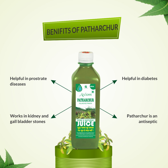Patharchur Juice 500ml (Pack of 2) | By Axiom | 33.81 fl oz | 0.26 gallon