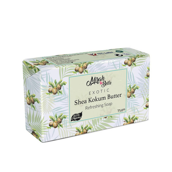 Shea Kokum Butter Soap |By Mirah Belle | 4.41 Oz | 0.28 lbs | SU-TQ-MAY20