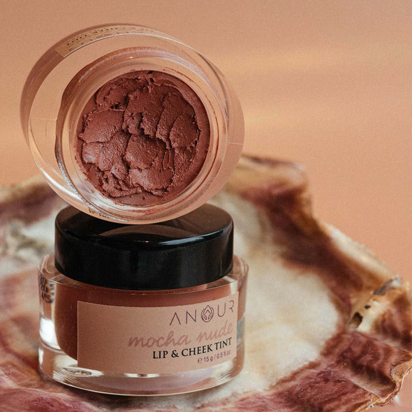 Mocha Nude Lip & Cheek Tint |By Anour | 0.53 Oz | 0.03 lbs | SU-TQ-MAY20