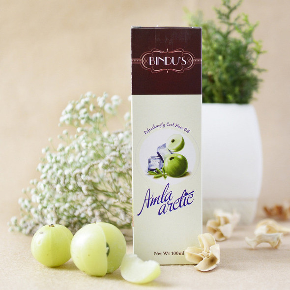 Amla Arctic Hair Oil |By Bindu's Herbal | 3.53 Oz | 0.22 lbs | SU-TQ-MAY20