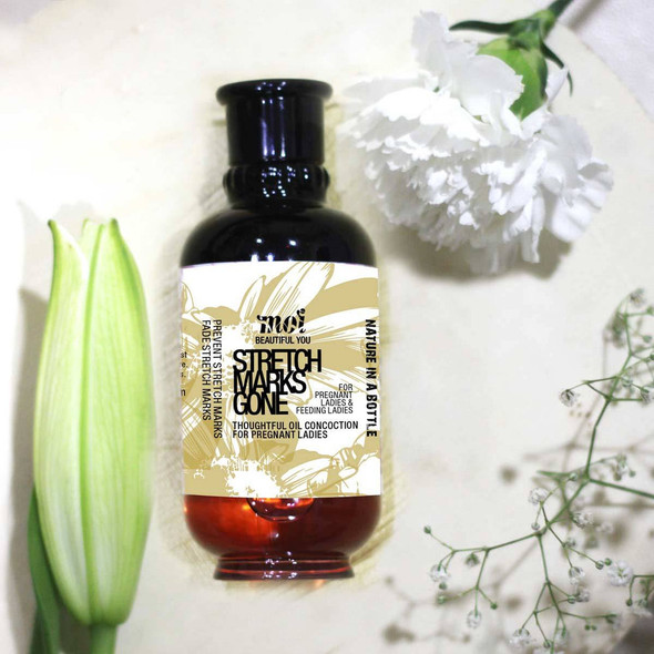 Stretch Marks Gone |By Moi Natural | 6.09  Fl Oz | 0.05  gallons | SU-TQ-MAY20