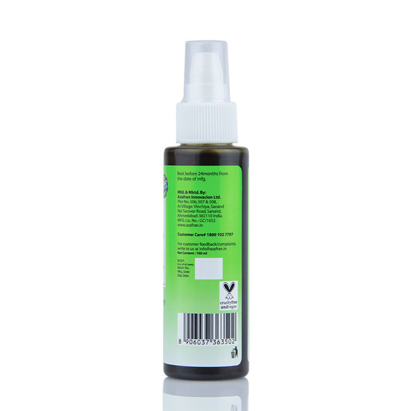 Tea Tree Anti-Dandruff Hair Oil |By Azafran | 3.38  Fl Oz | SU-TQ-MAY20