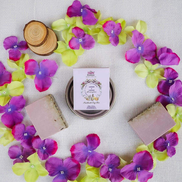 Soap (Rosemary Lavender and Clarysage) |By The Herb Boutique | 3.53 Oz | 0.22 lbs | SU-TQ-MAY20