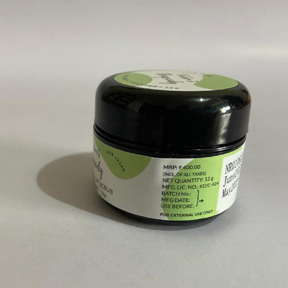 T- Soother Lip Scrub With The Powers Of Green Tea And Mint |By Natures Rhapsody | 0.42 Oz | 0.03 lbs | SU-TQ-MAY20